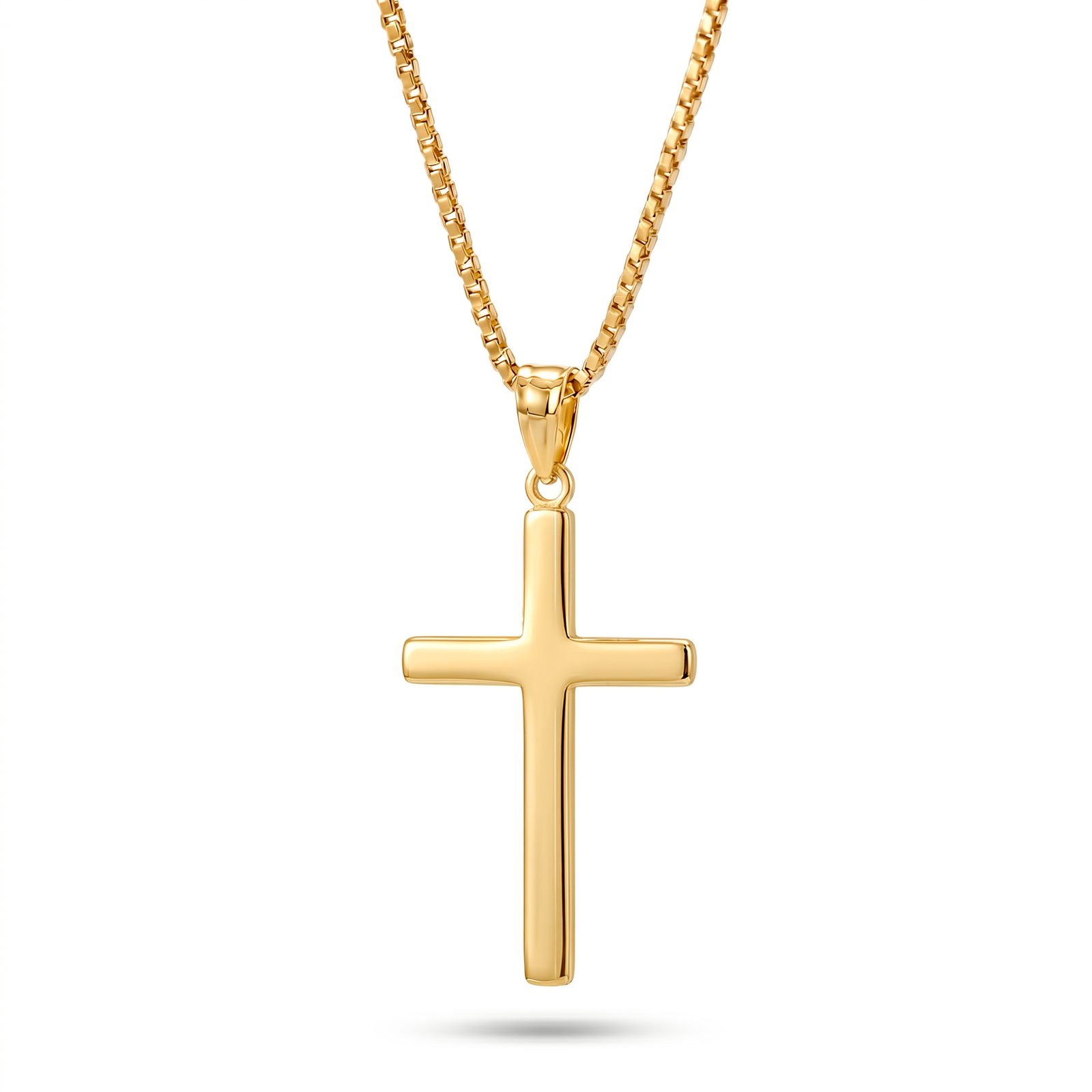 Ailaan | Large Gold Cross Pendant