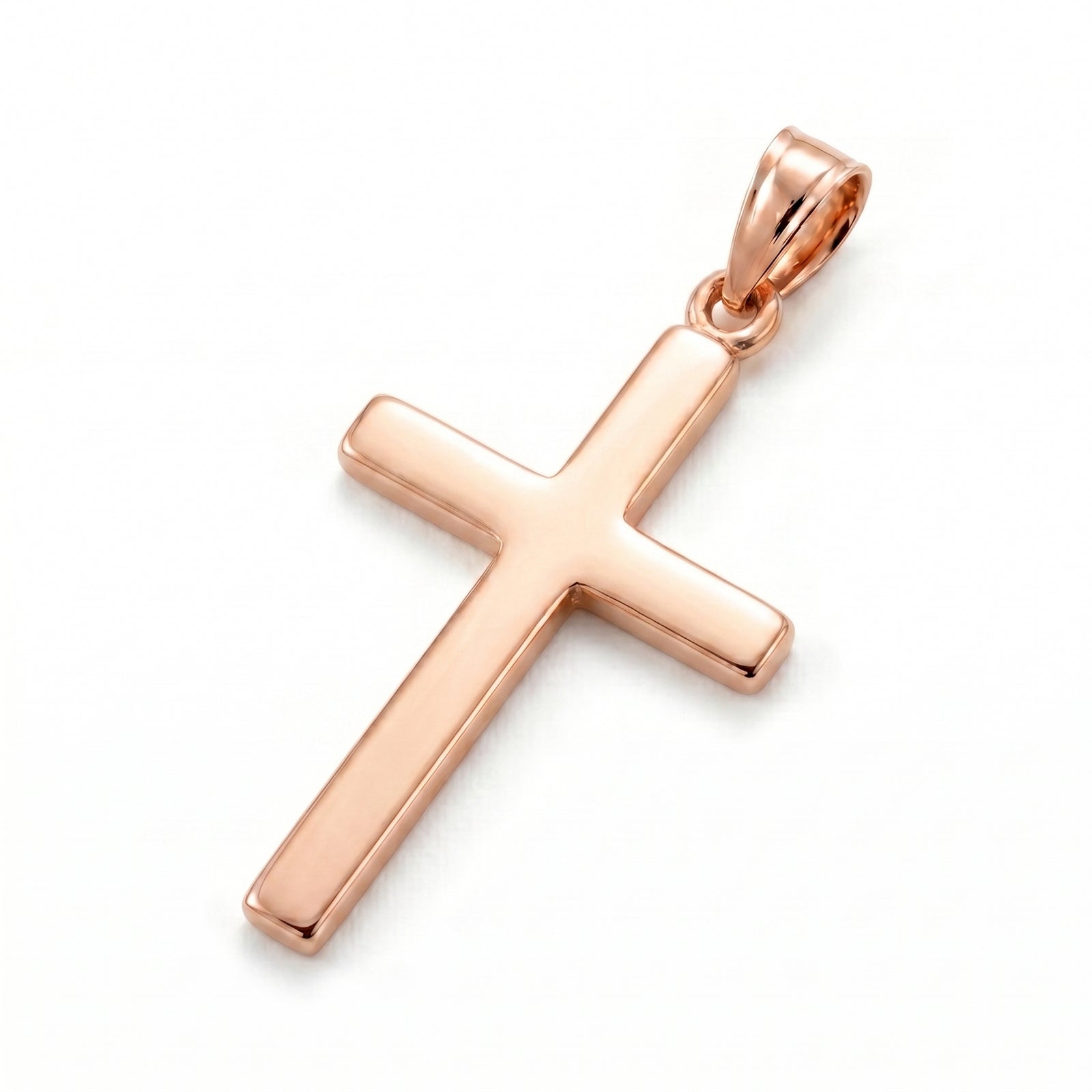Ailaan | Large Rose Gold Cross Pendant