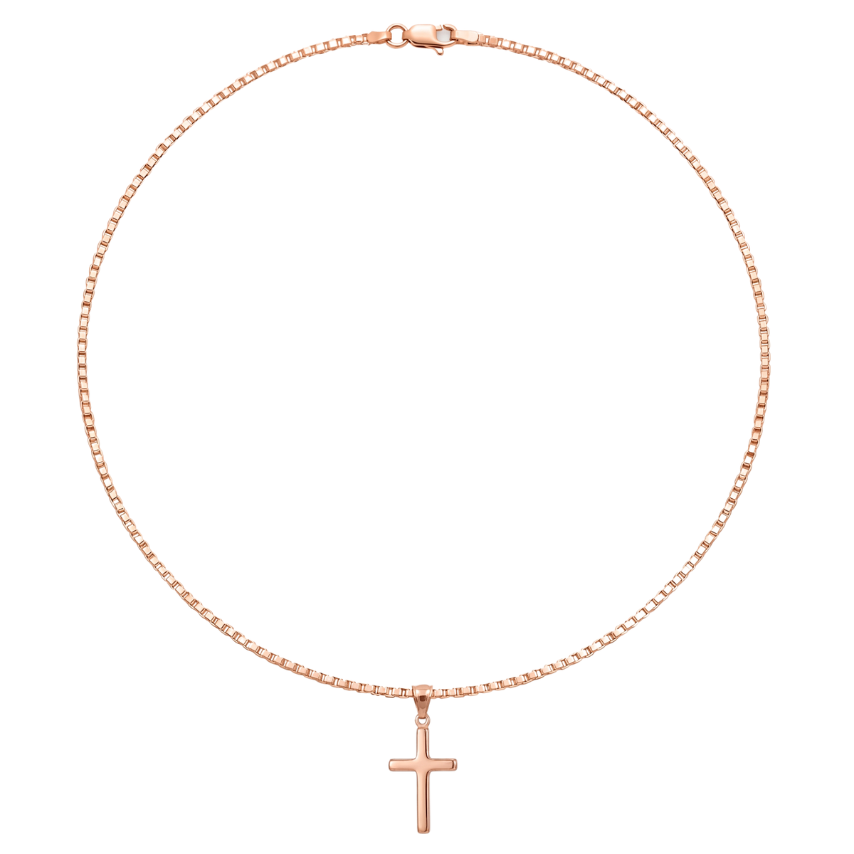 Ailaan | Large Rose Gold Cross Pendant