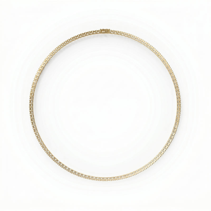 Dev | Rose Gold Diamond Choker