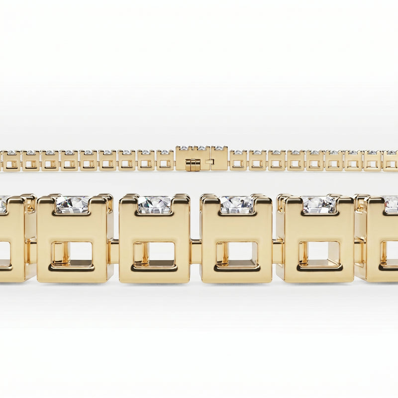 Dev | Gold Diamond Choker