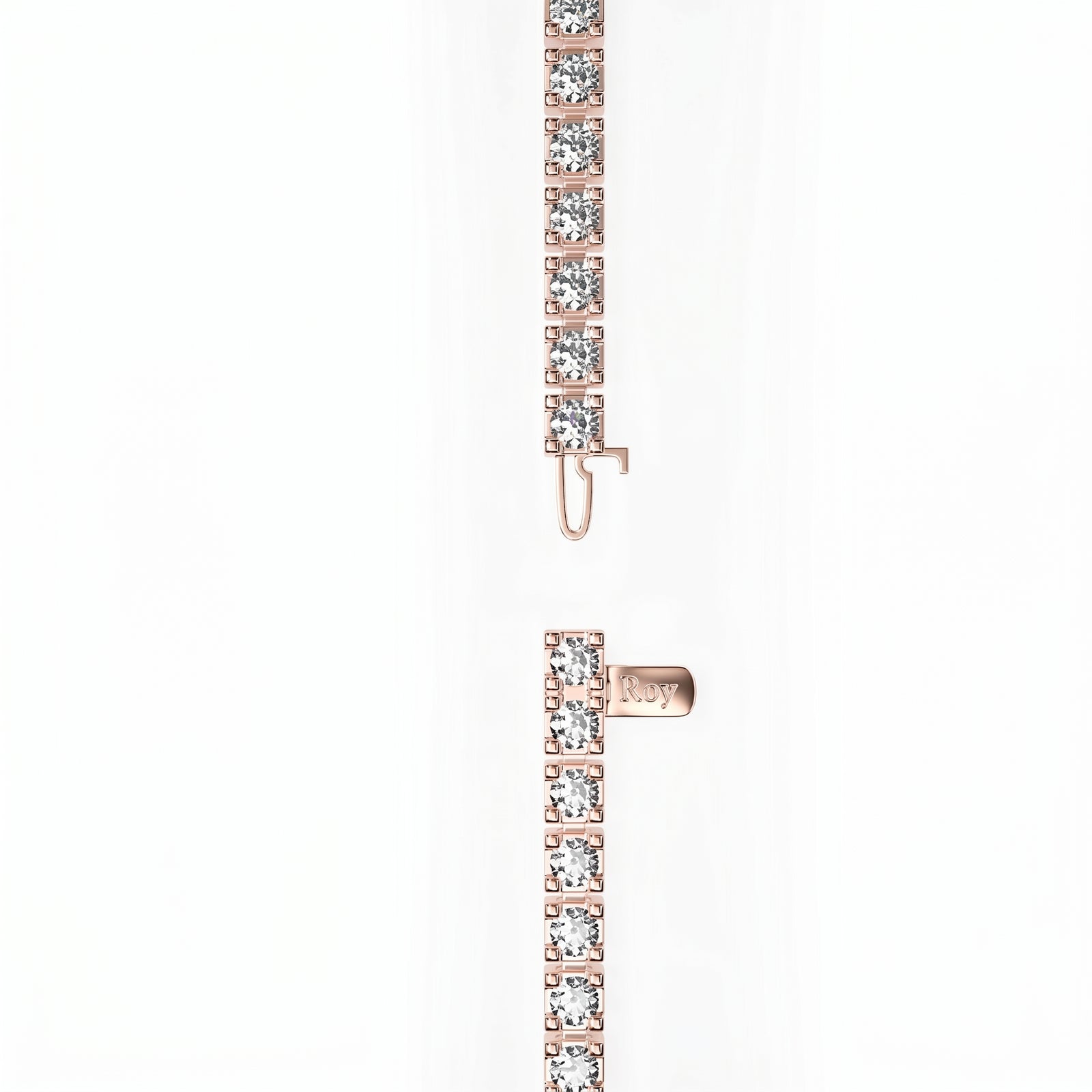 Dev | Rose Gold Diamond Choker