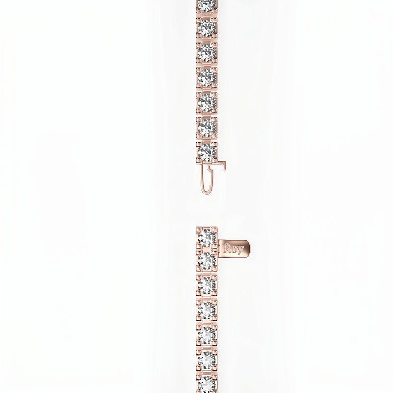 Dev | Rose Gold Diamond Choker