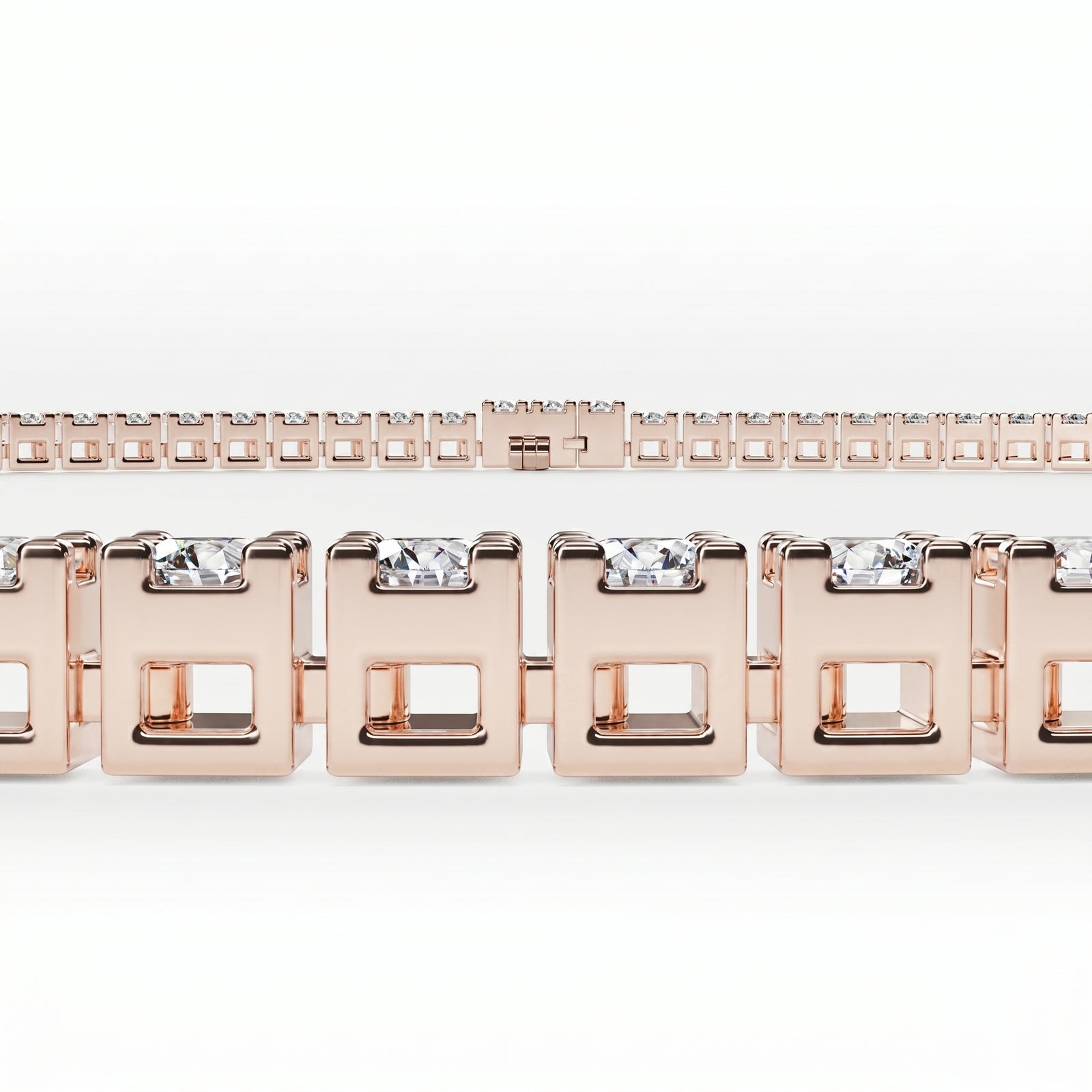 Dev | Rose Gold Diamond Choker