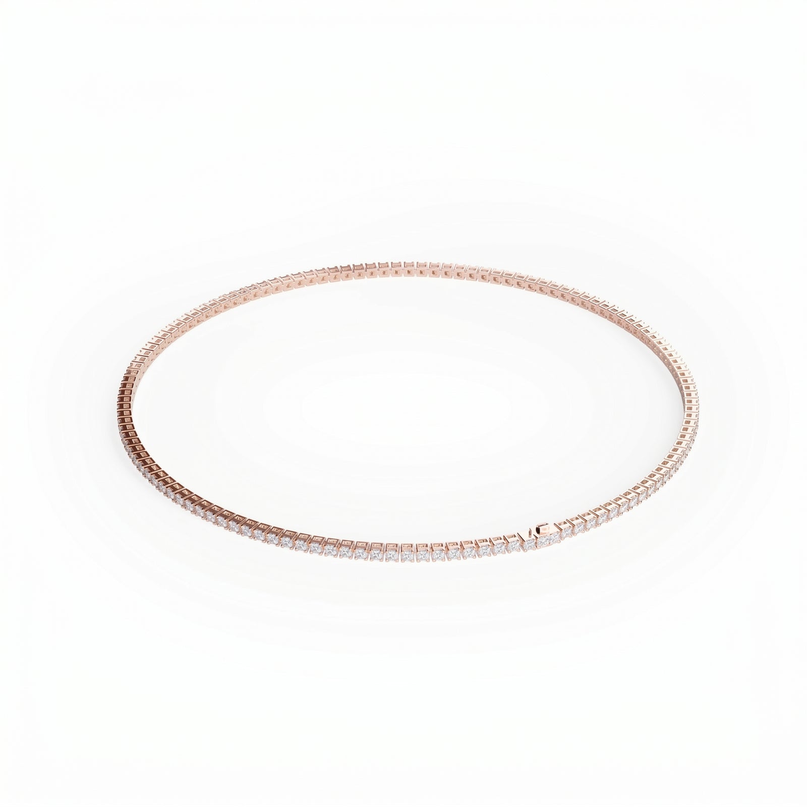 Dev | Rose Gold Diamond Choker