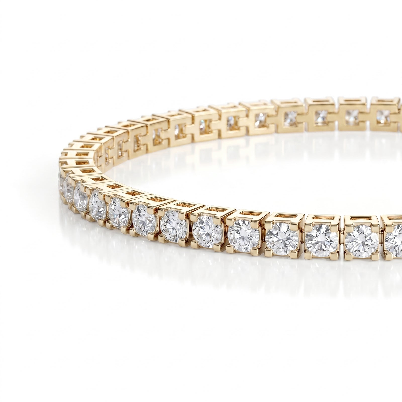 Ganguly | Gold Diamond Anklet