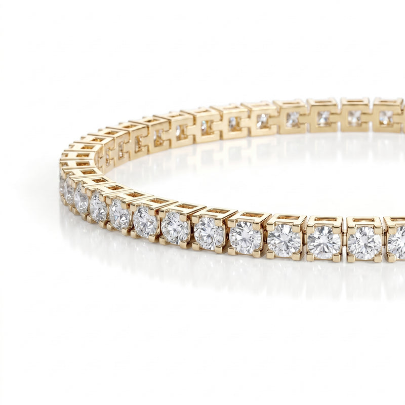 Ganguly | Gold Diamond Anklet