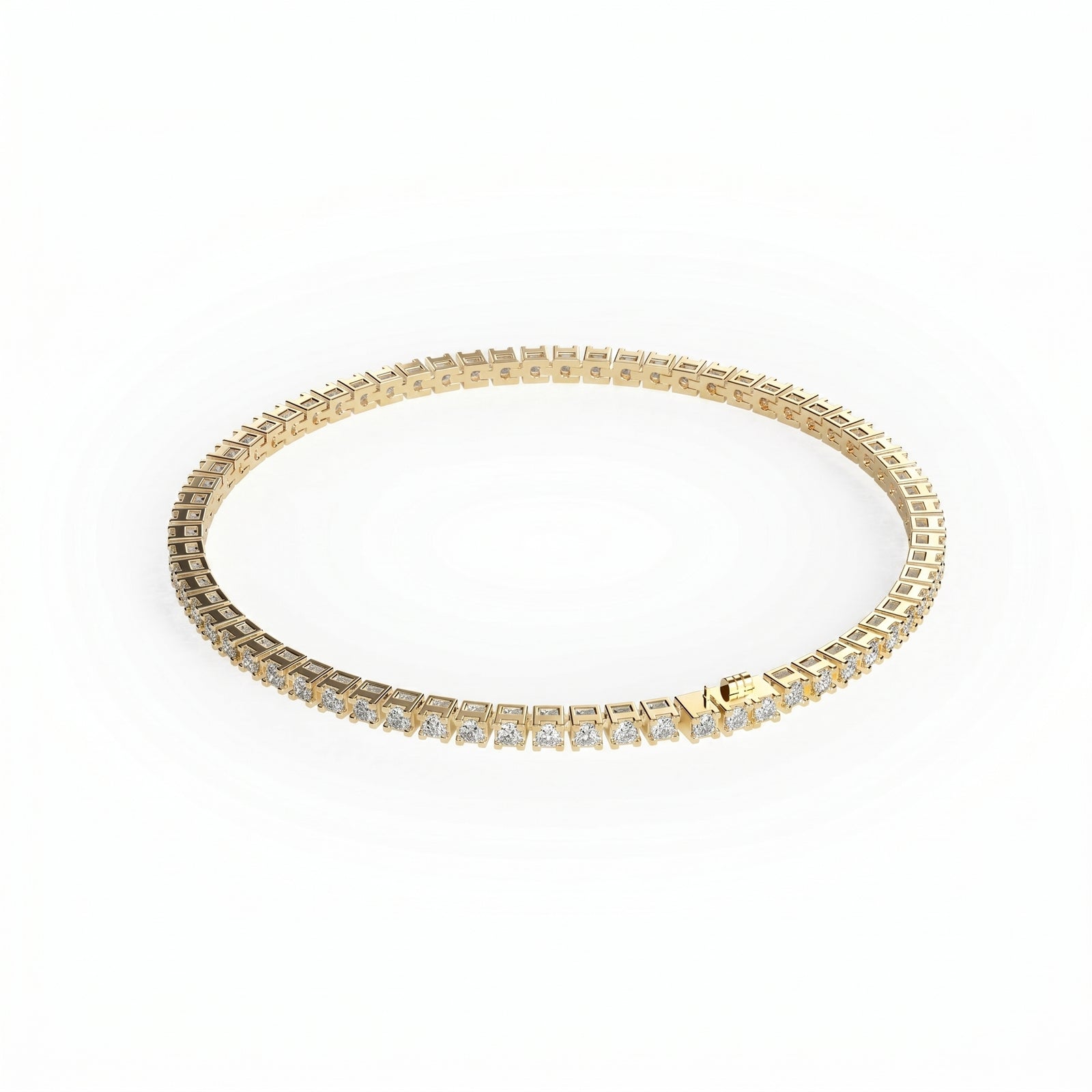 Ganguly | Gold Diamond Anklet