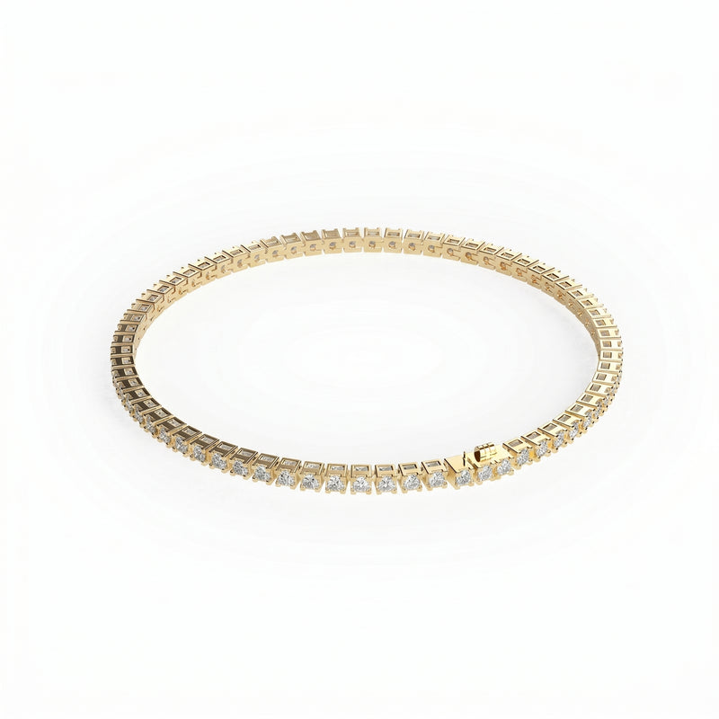Ganguly | Gold Diamond Anklet