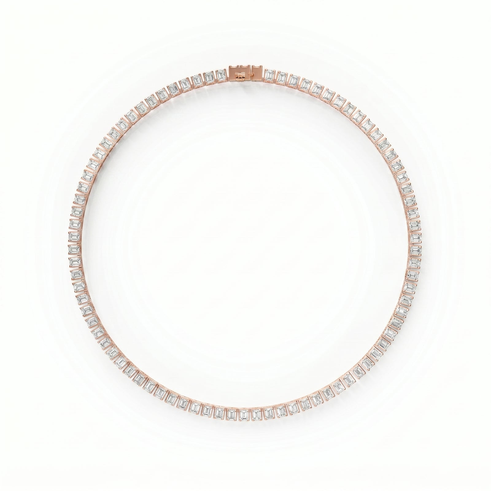 Ganguly | Rose Gold Diamond Anklet