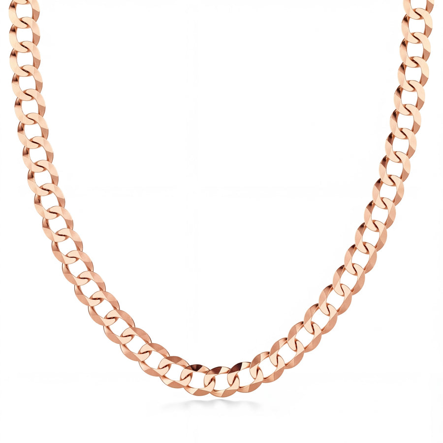 Hasrat | Rose Gold Curb Chain