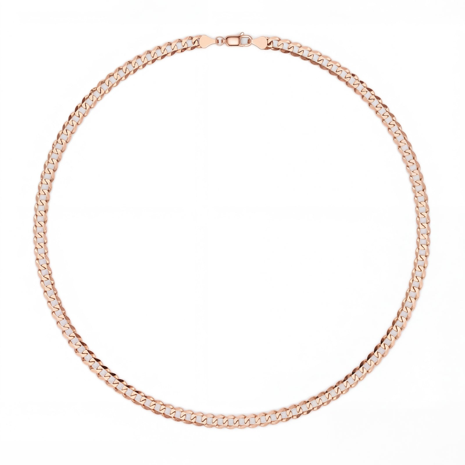 Hasrat | Rose Gold Curb Chain
