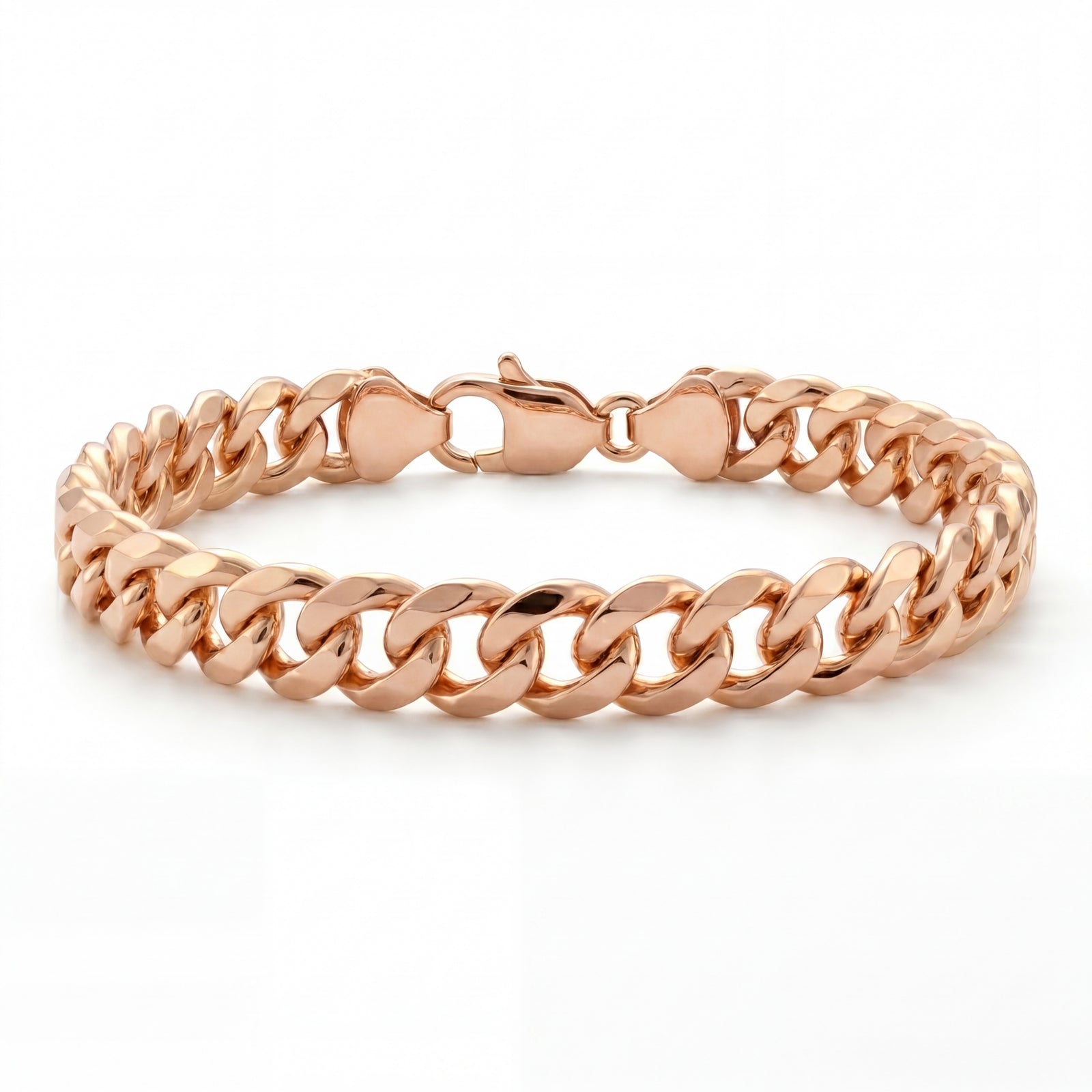 Hasrat | Rose Gold Curb Chain Bracelet