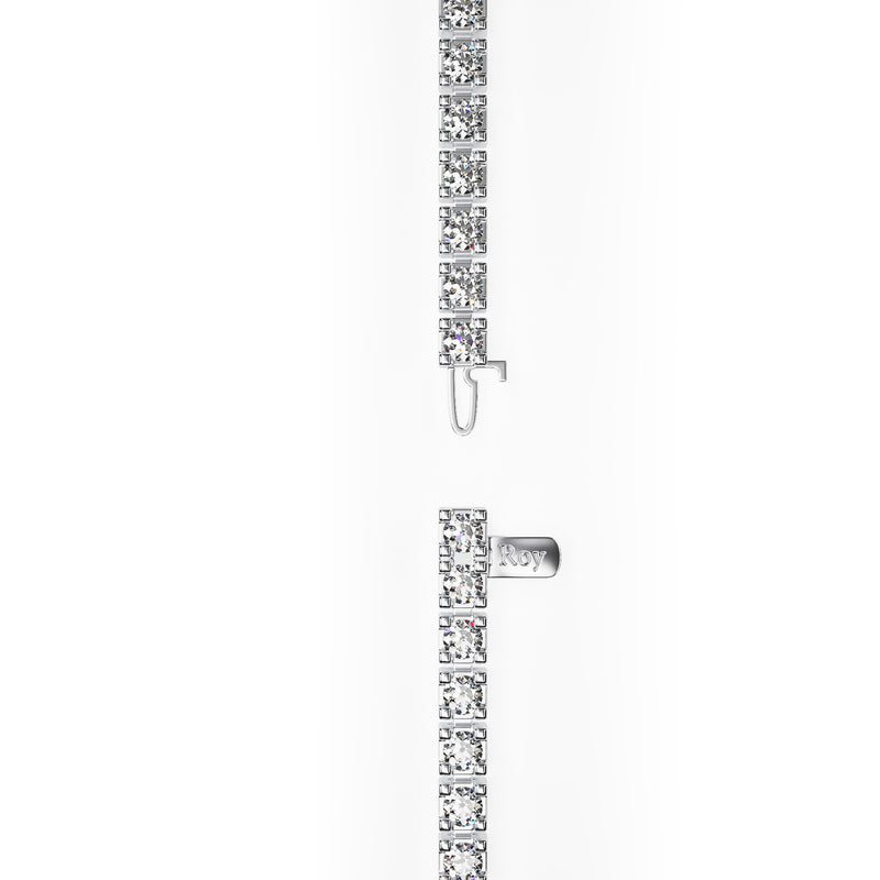 Kohli | White Gold Diamond Tennis Necklace