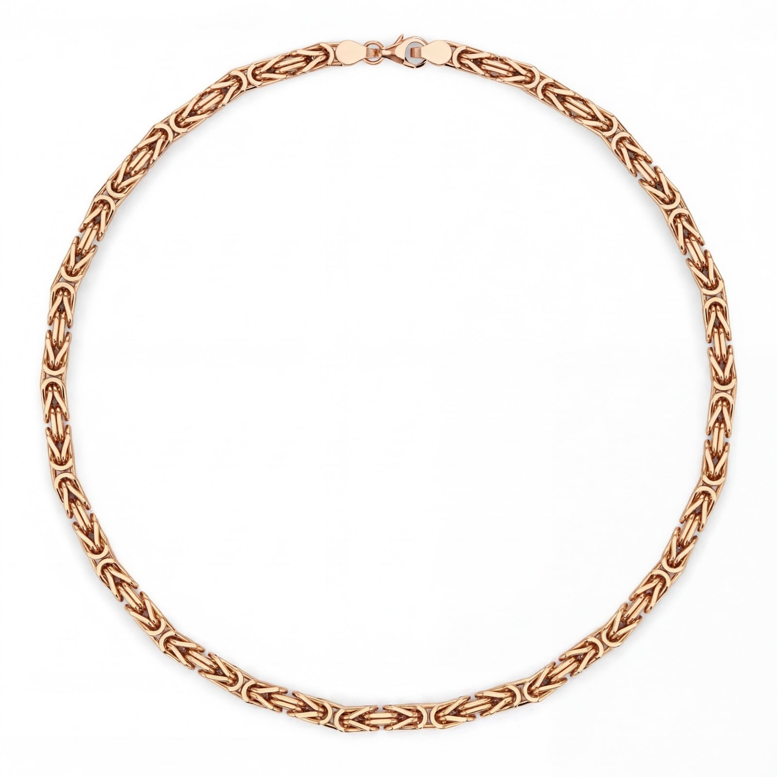 Lagav | Rose Gold Byzantine Chain