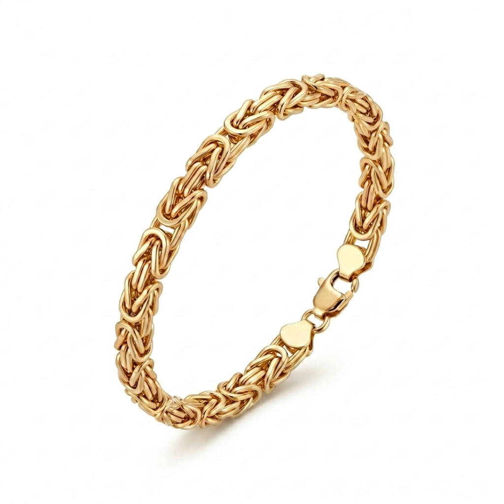 Lagav | Gold Byzantine Bracelet