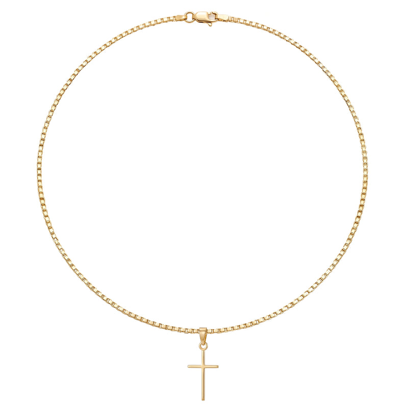 Lakeer | Minimalist Gold Cross Pendant