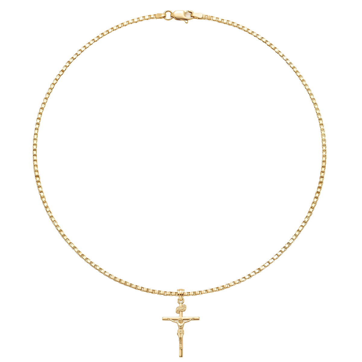 Masiha | Gold Crucifix Pendant