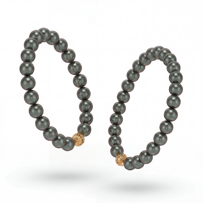 Nilima | Gold Tahitian Pearl Bracelet