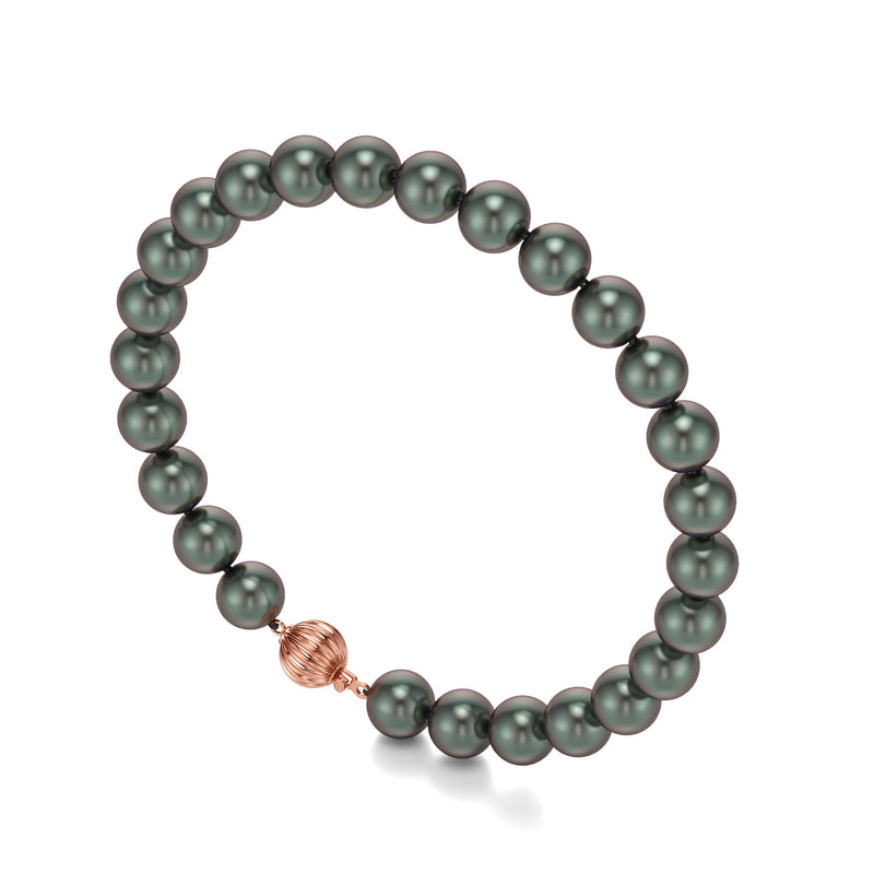 Nilima | Rose Gold Tahitian Pearl Bracelet