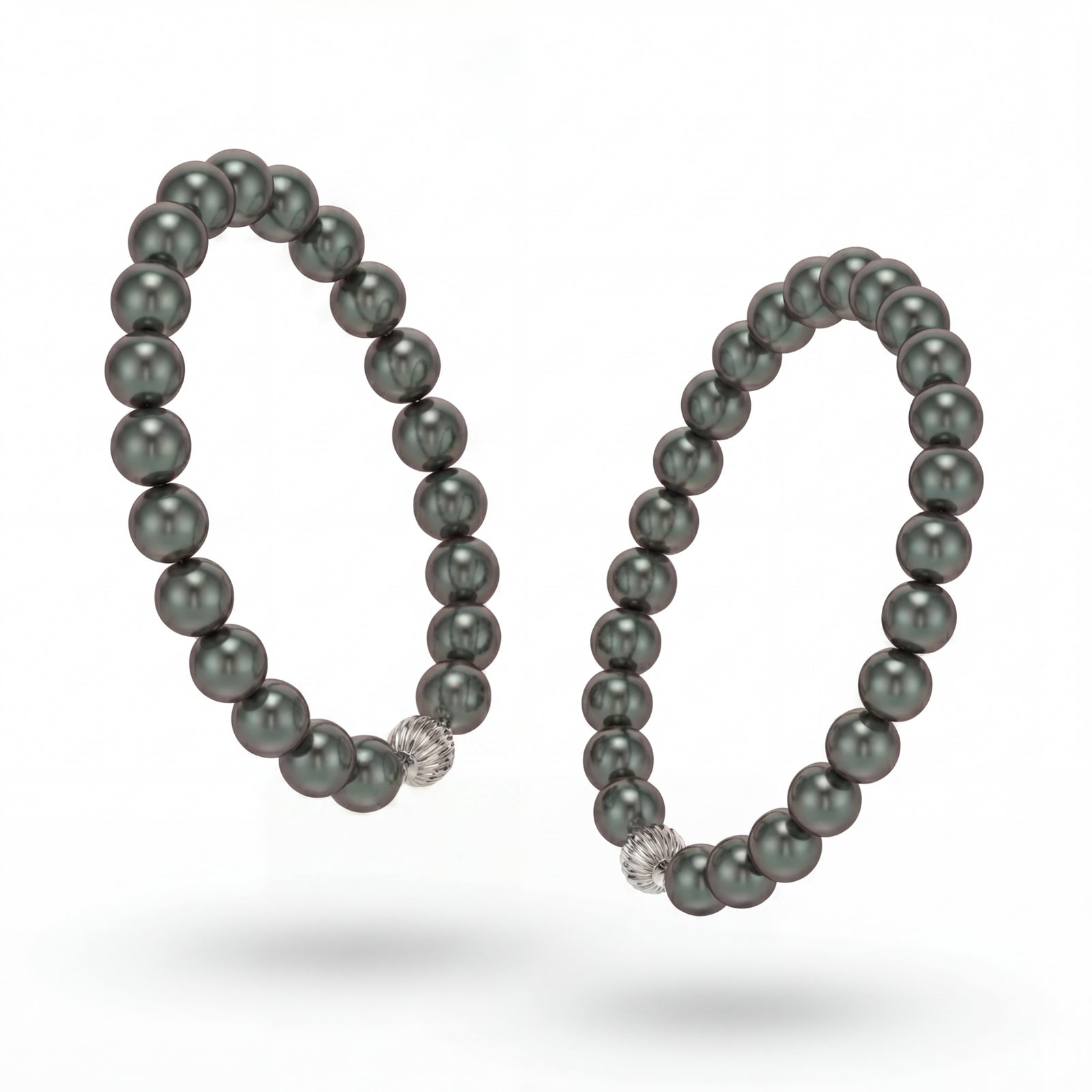 Nilima | White Gold Tahitian Pearl Bracelet