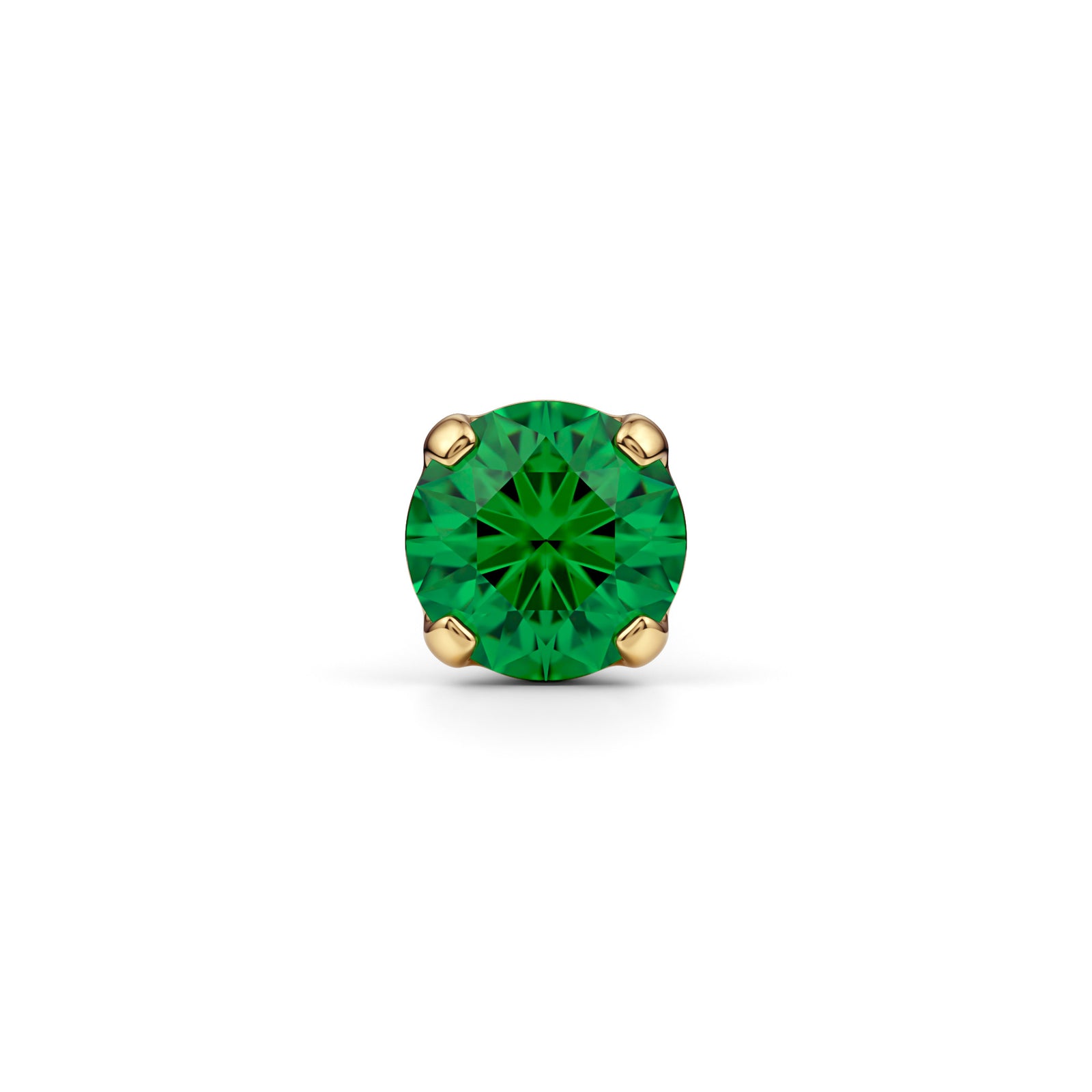 Panna | 18k Gold Emerald Nose Stud