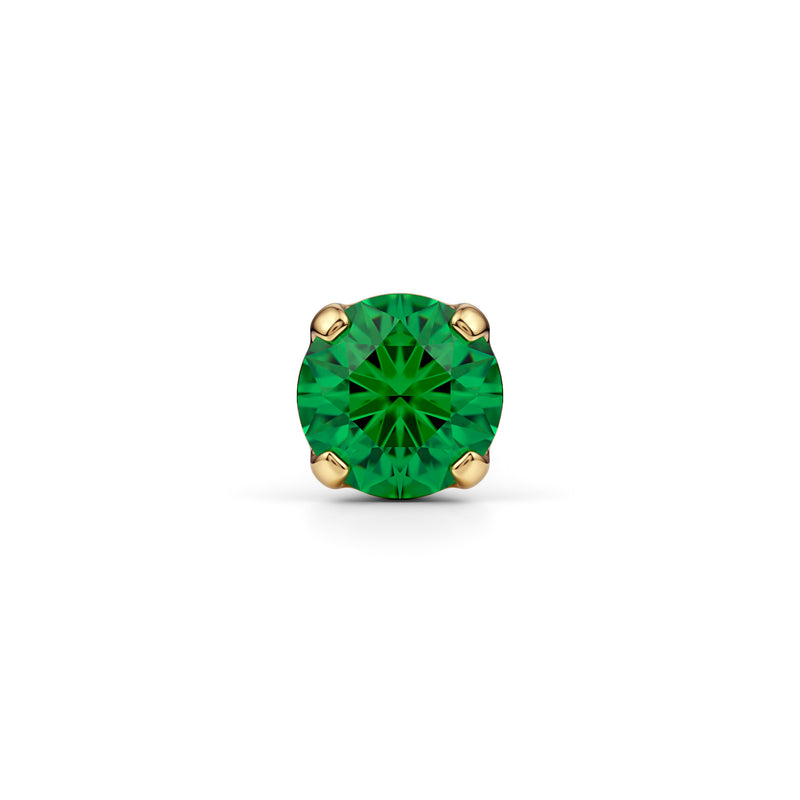Panna | 18k Gold Emerald Nose Stud