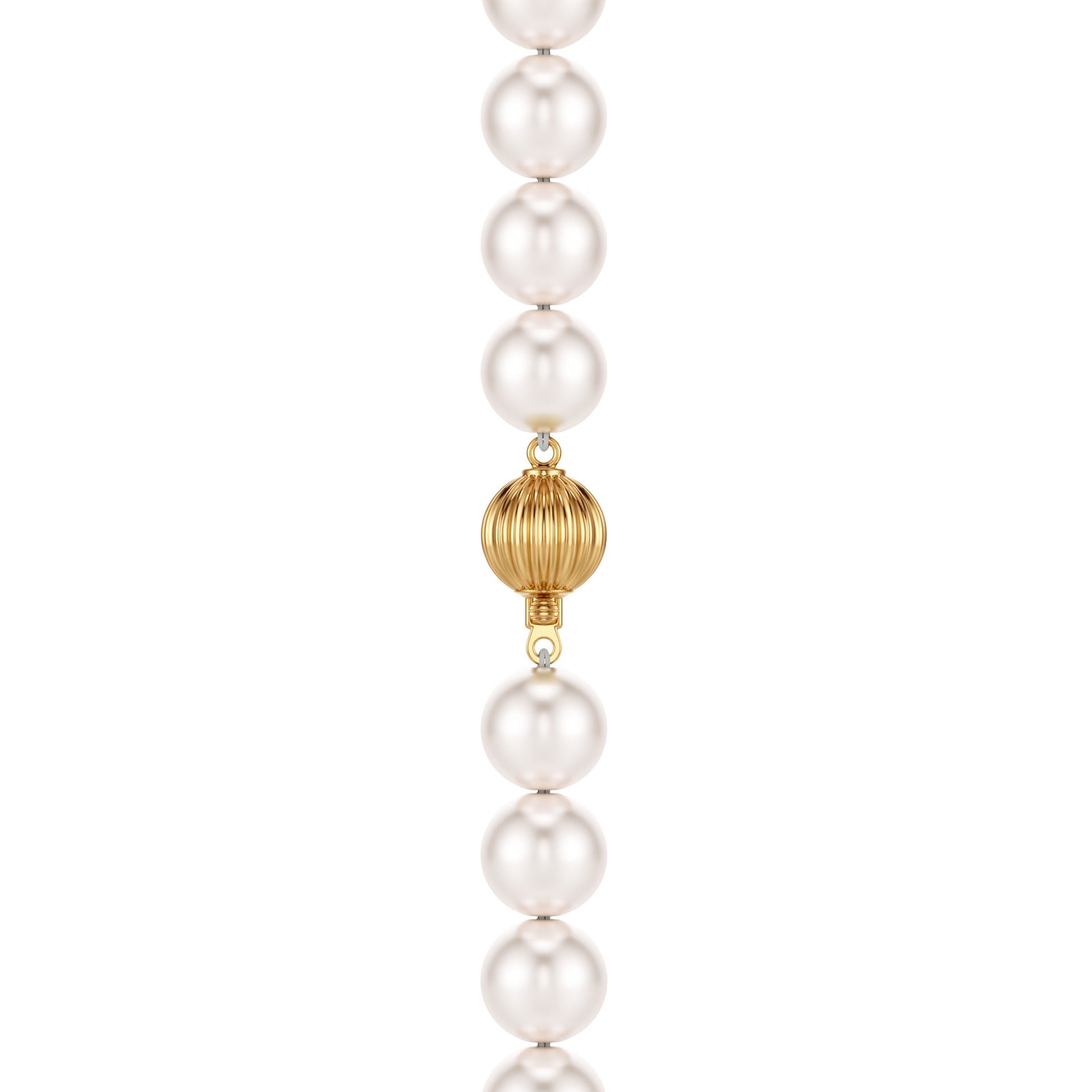 Swati | Gold Akoya Pearl Necklace
