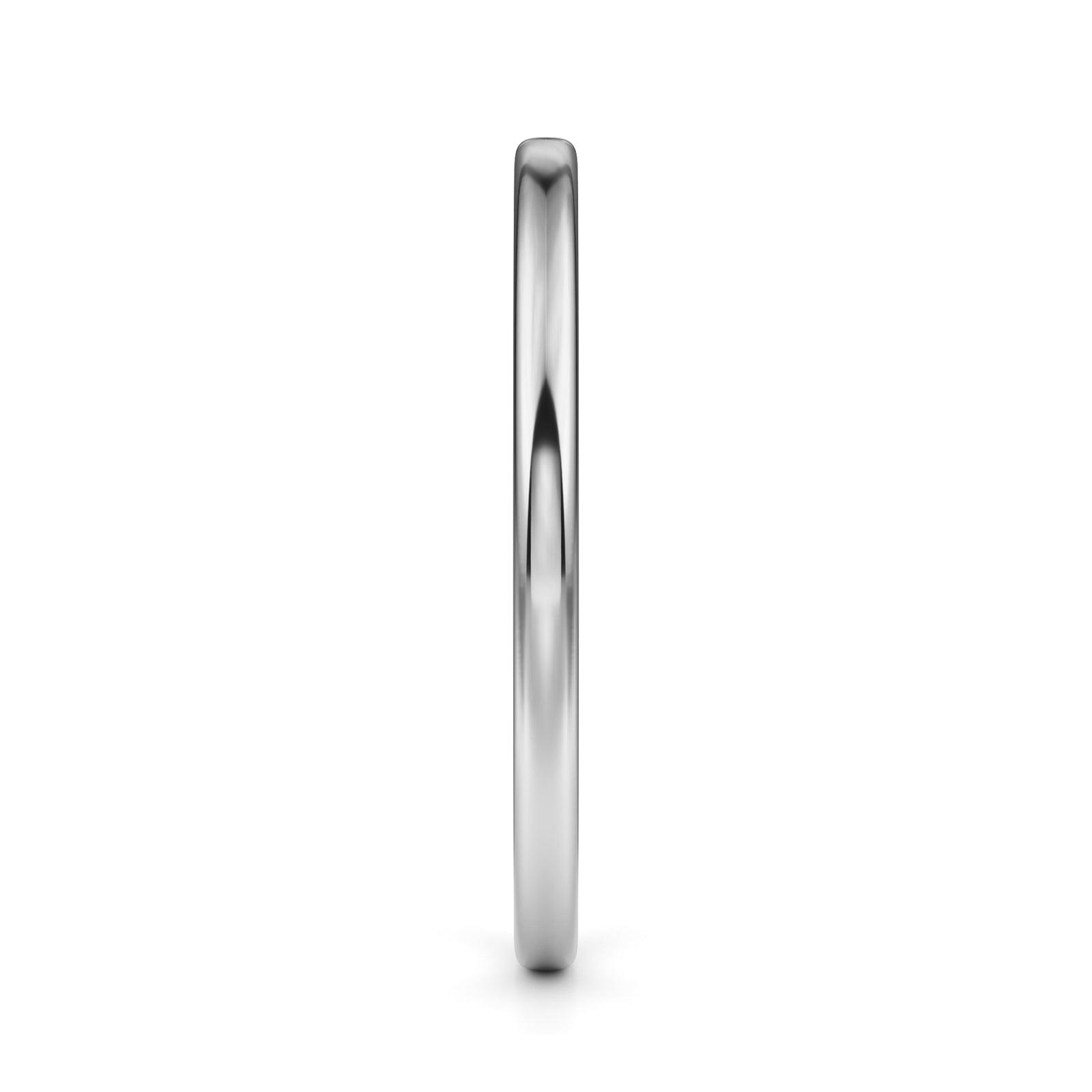 Saral | 18k White Gold Nose Hoop