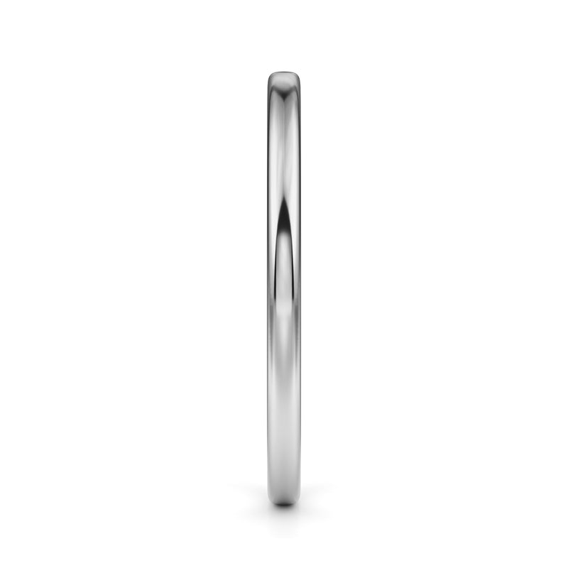 Saral | 18k White Gold Nose Hoop