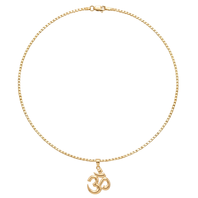 Pranav | Gold Om Pendant
