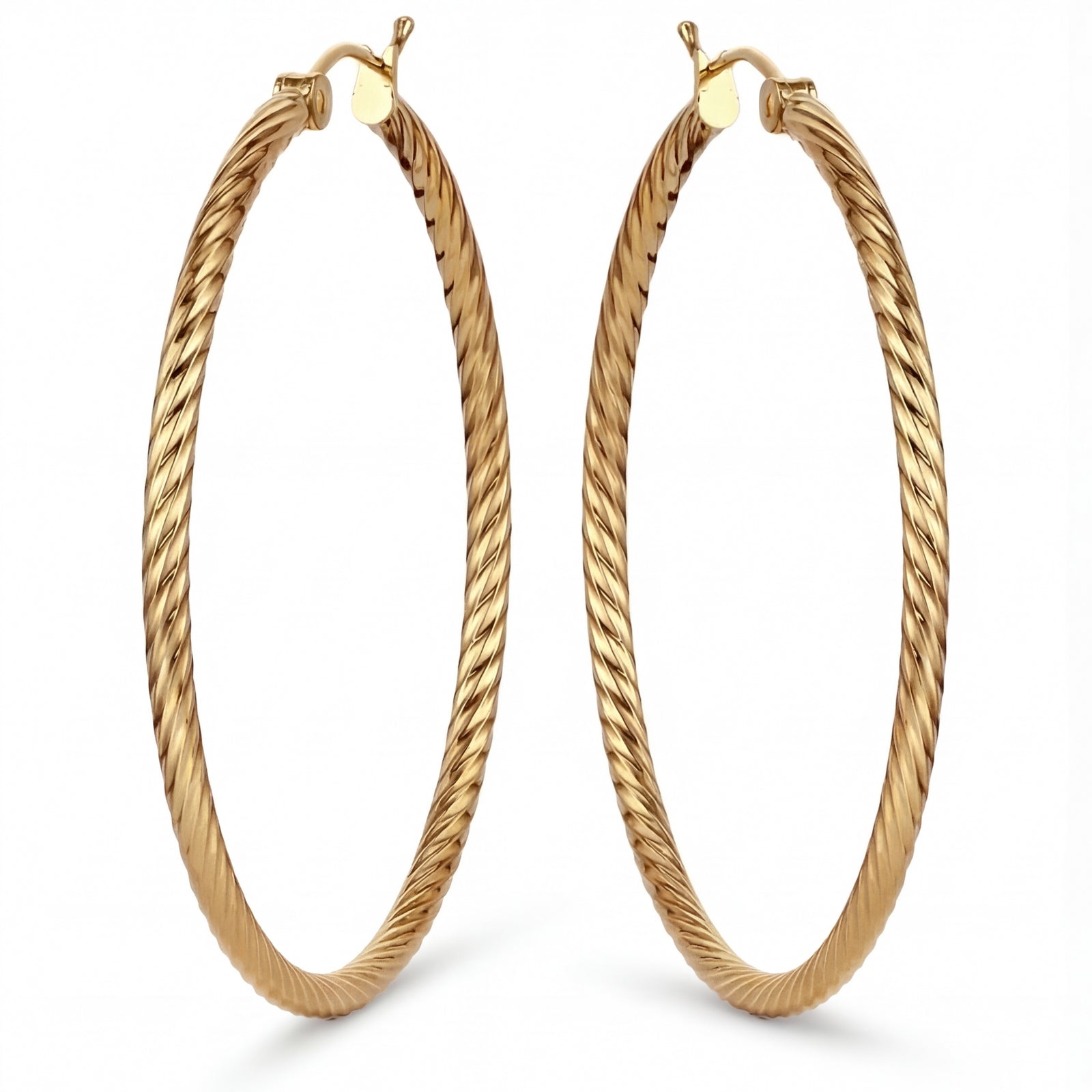 Preyasi | Gold Hoop Earrings