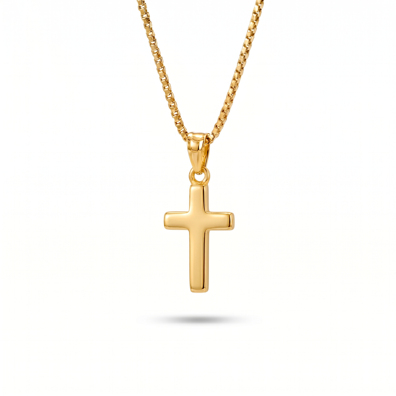 Rai | Small Gold Cross Pendant