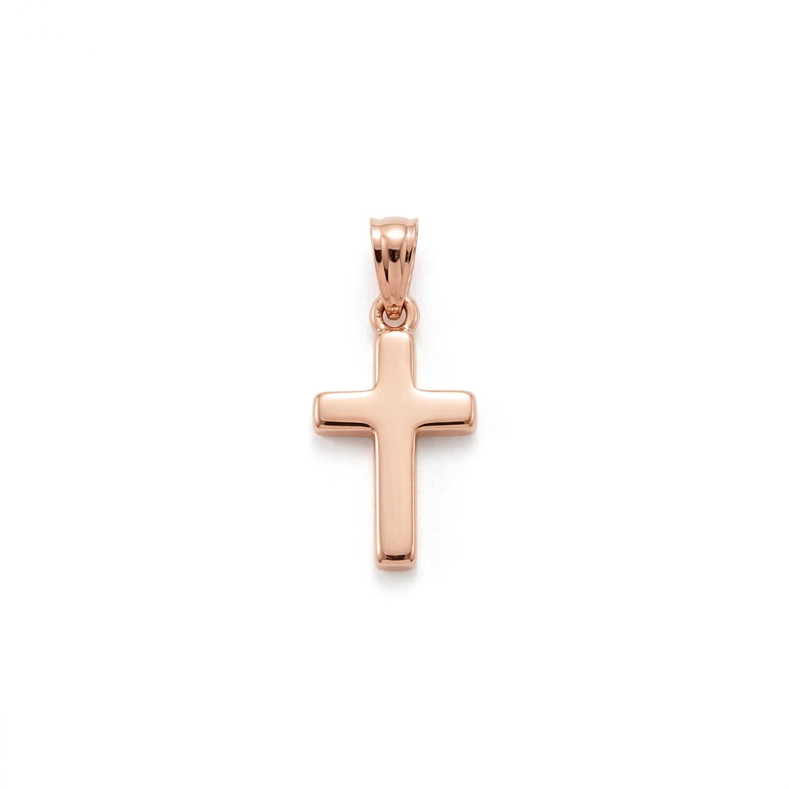 Rai | Small Rose Gold Cross Pendant