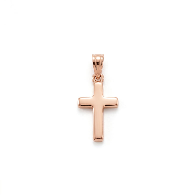 Rai | Small Rose Gold Cross Pendant