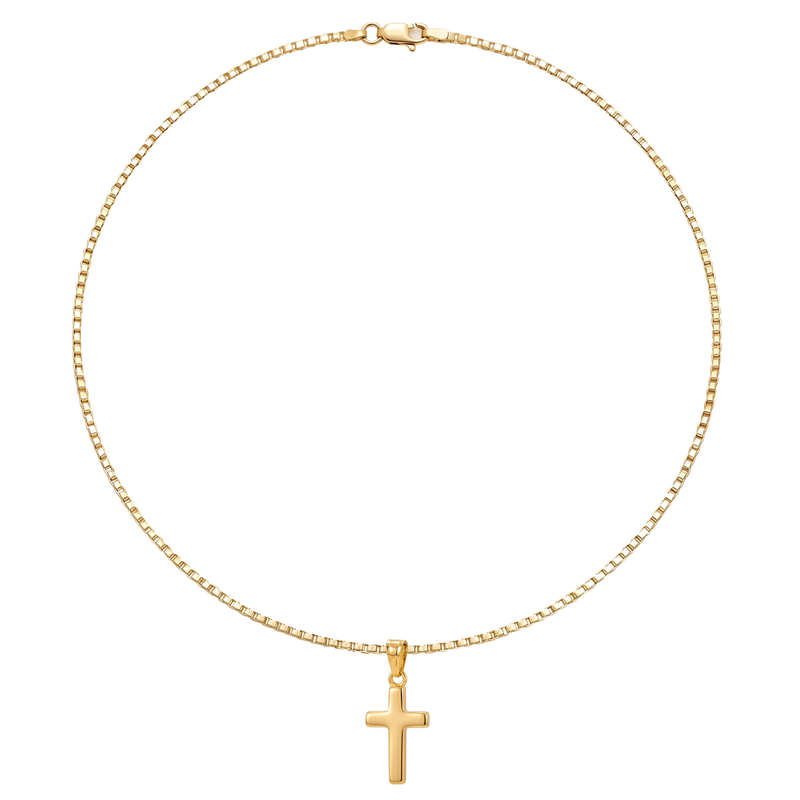 Rai | Small Gold Cross Pendant