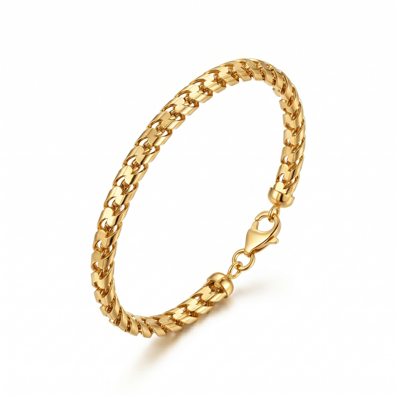Raina | Gold Franco Chain Bracelet