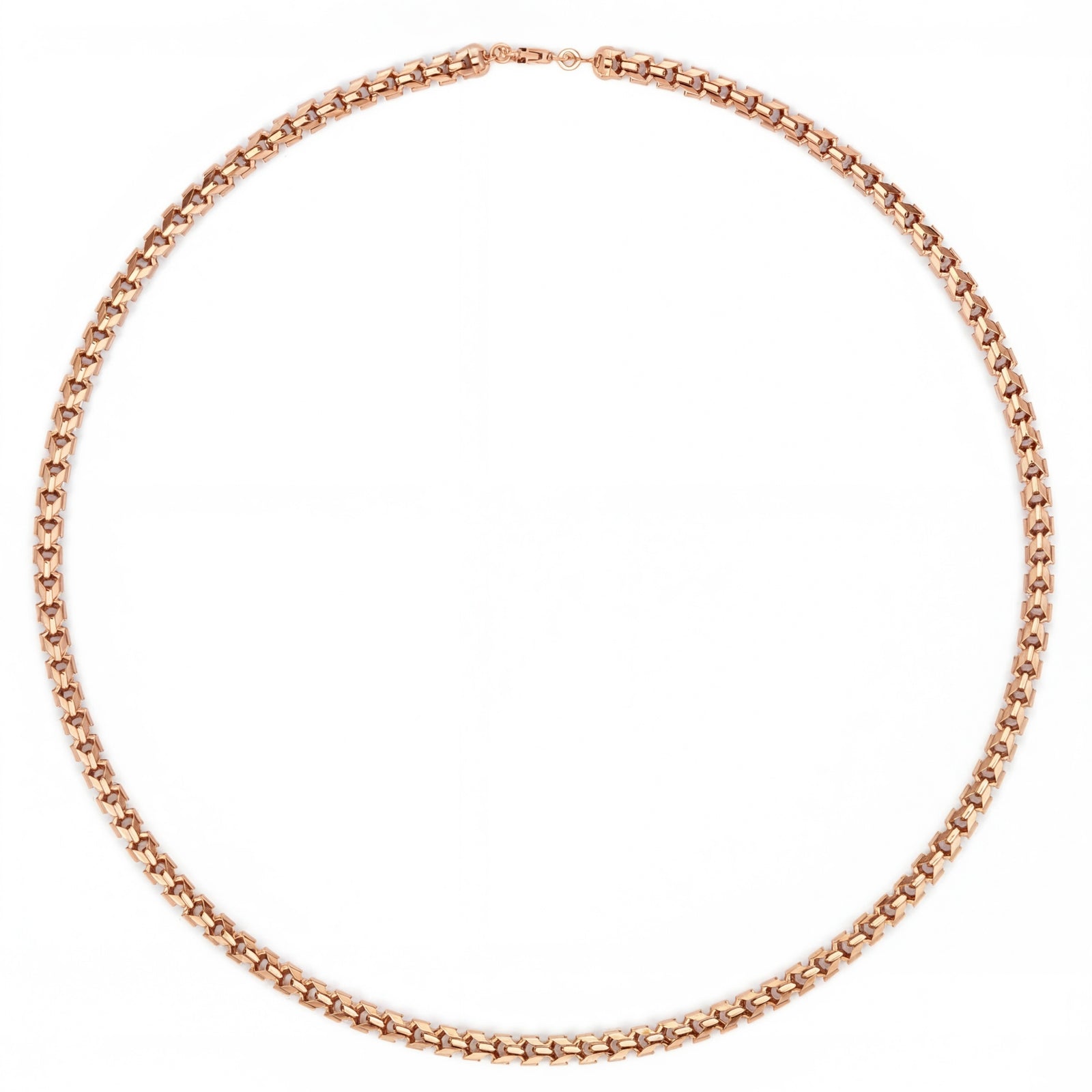 Raina | Rose Gold Franco Chain