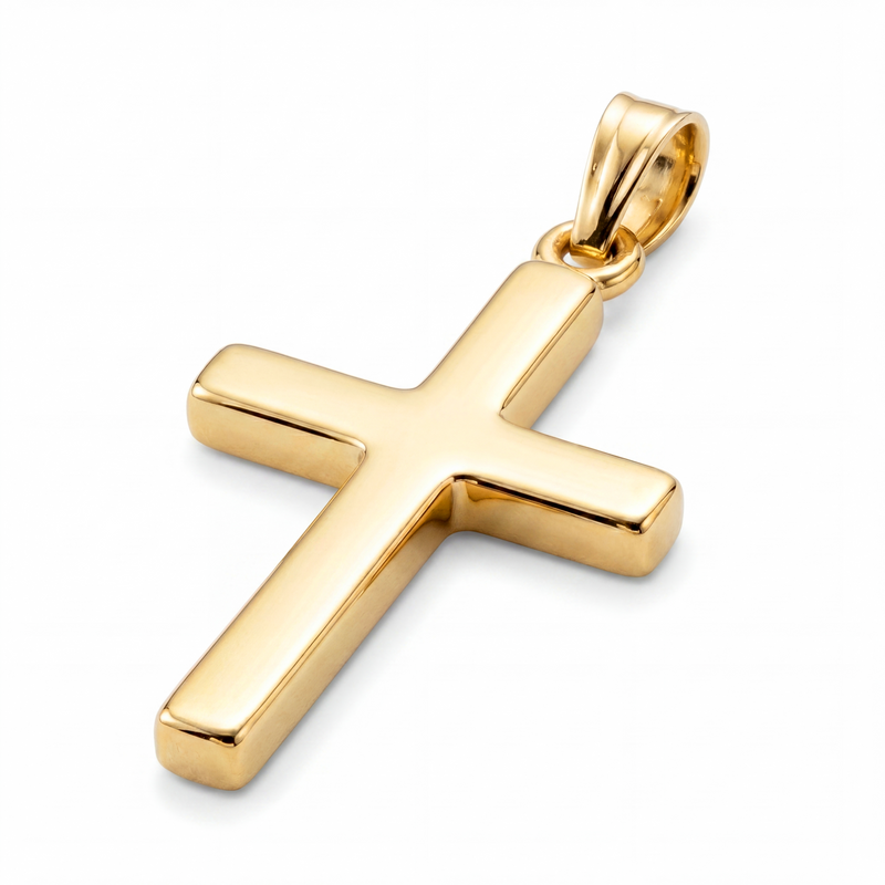 Salib | Classic Gold Cross Pendant