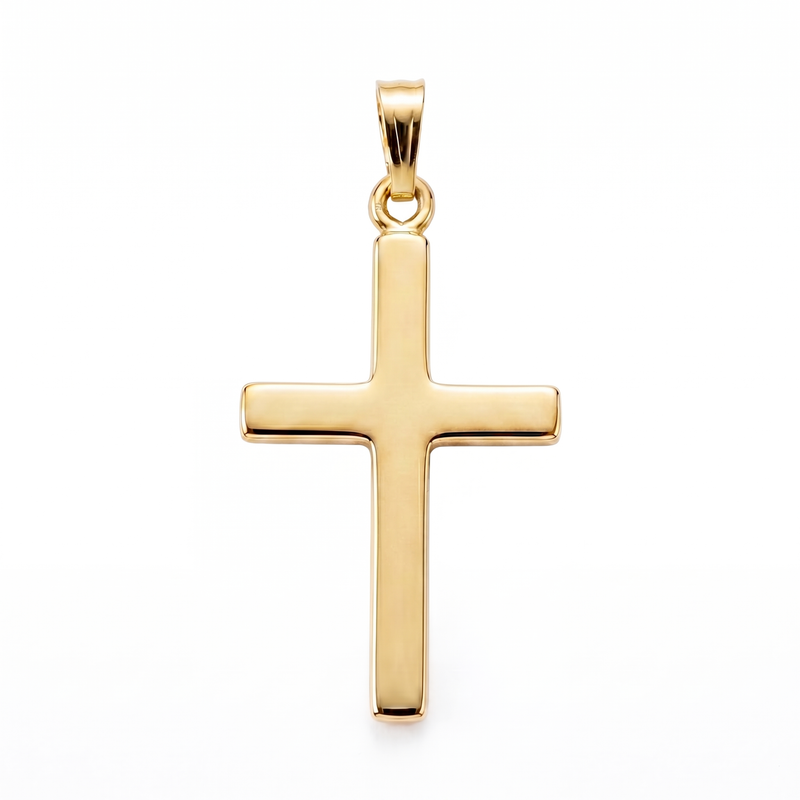 Salib | Classic Gold Cross Pendant
