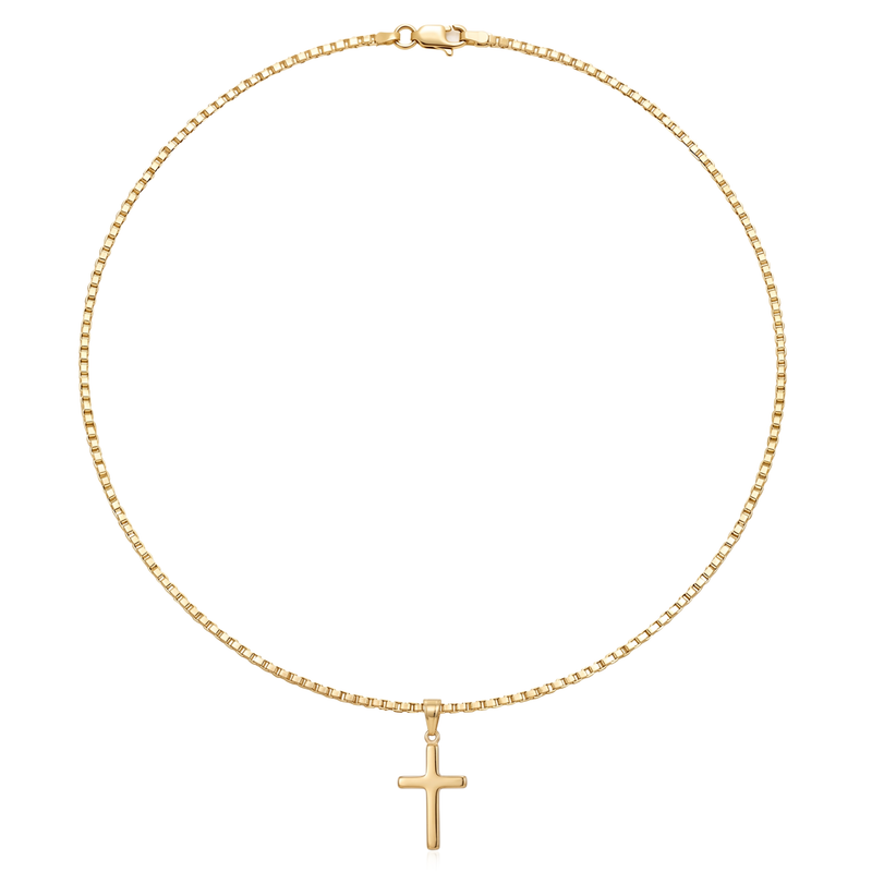 Salib | Classic Gold Cross Pendant