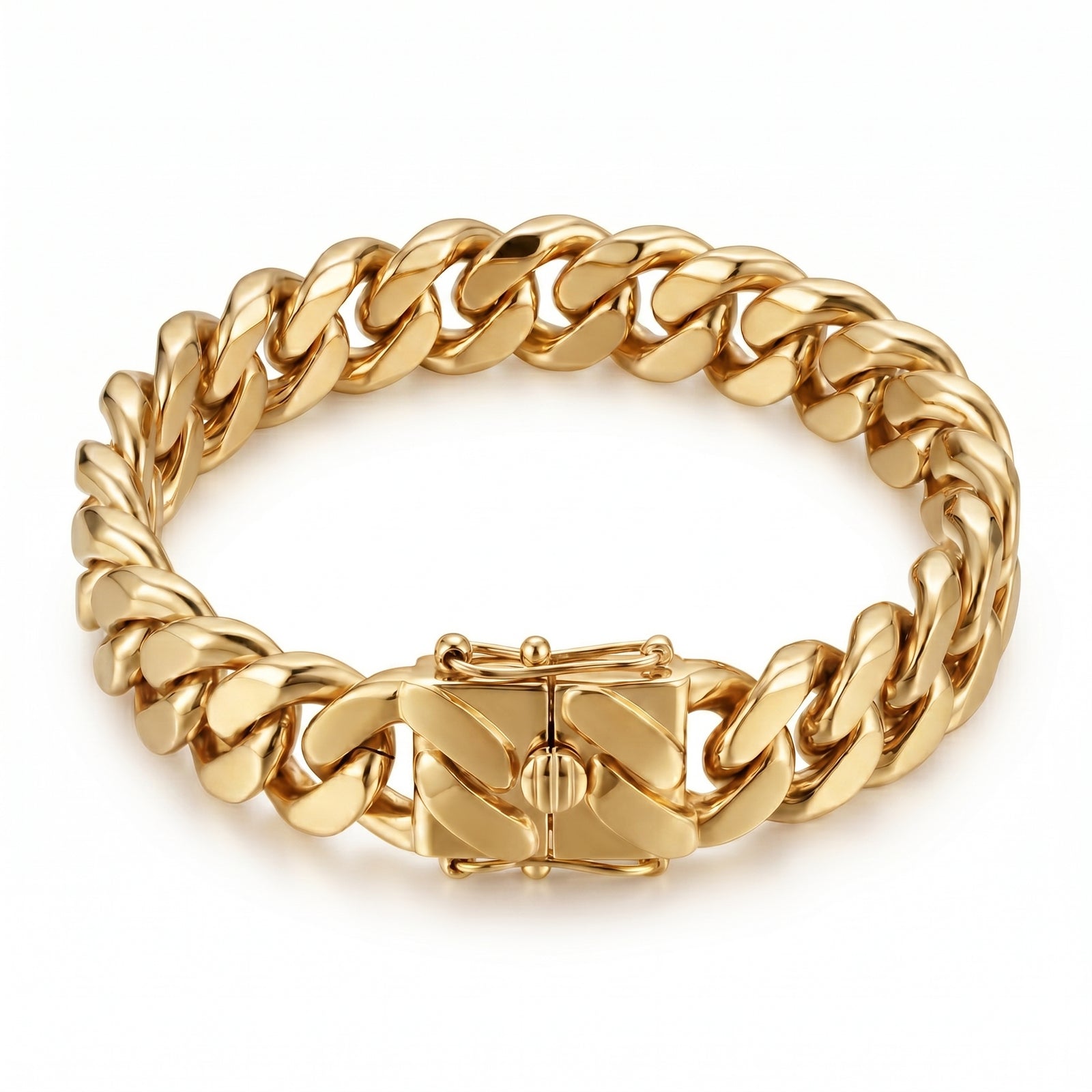Shakti | Gold Cuban Link Anklet