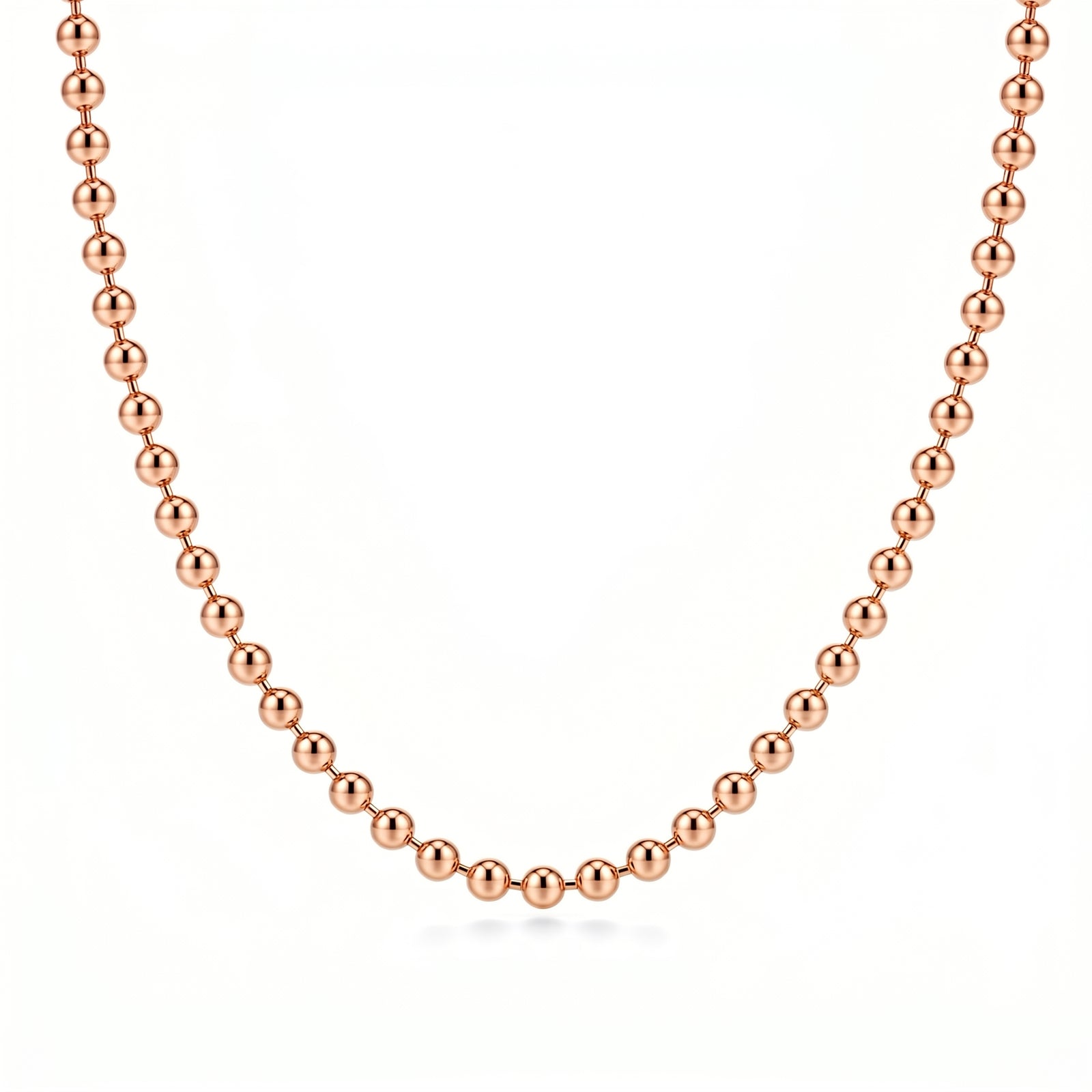 Sharmana | Rose Gold Ball Chain