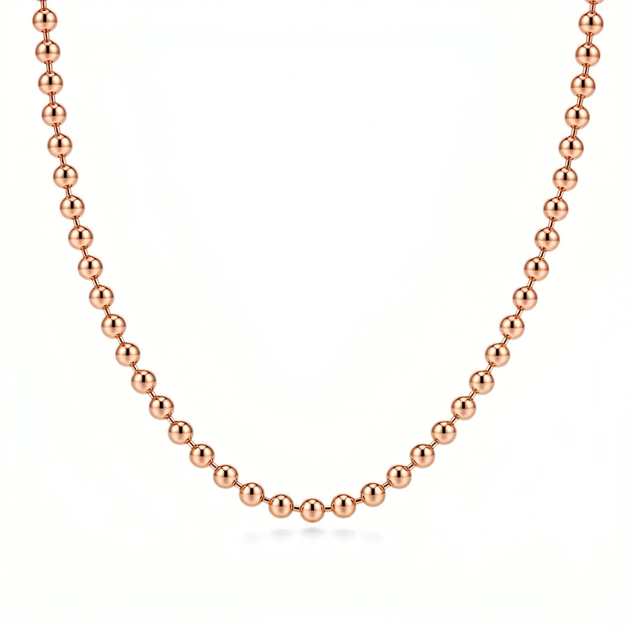 Sharmana | Rose Gold Ball Chain