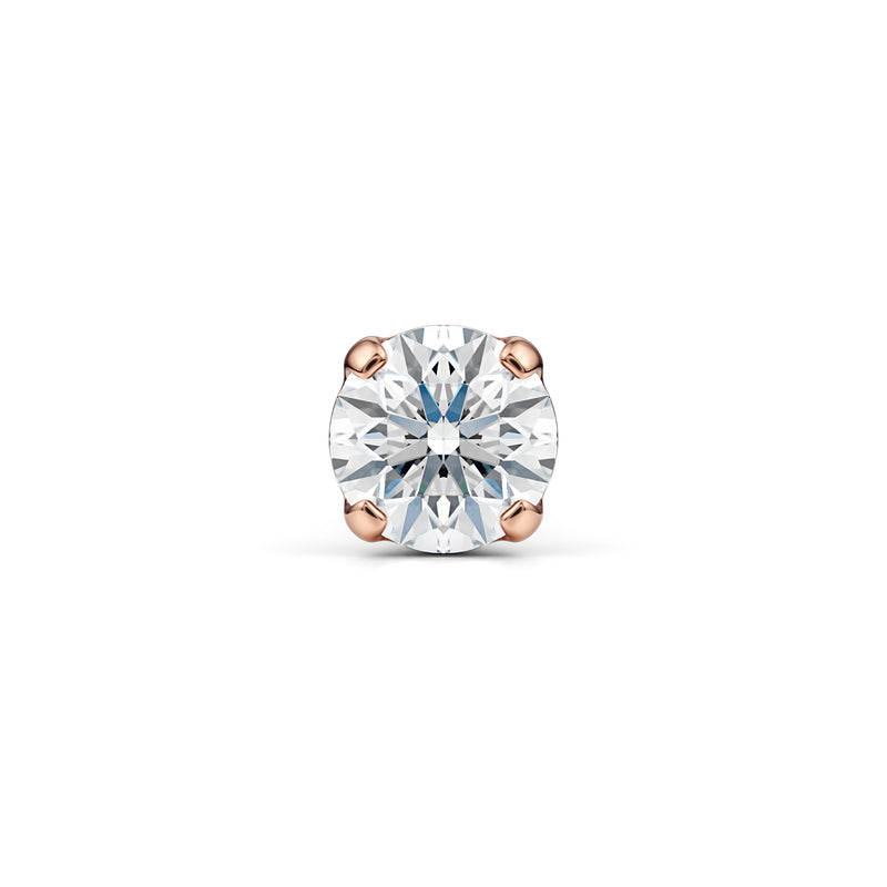 Shabnam | 18k Rose Gold VVS Diamond Nose Stud