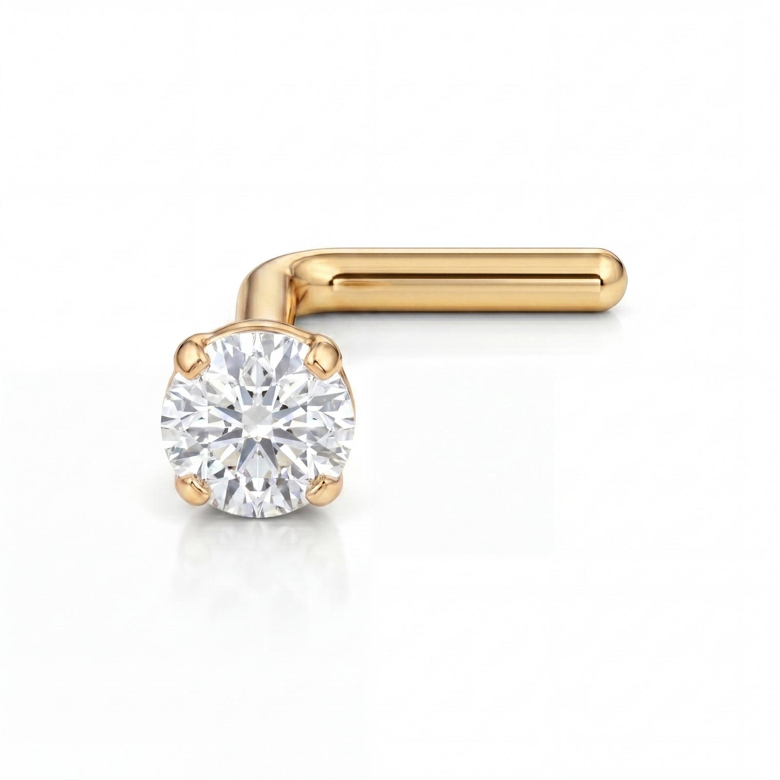Sookshm | 18k Gold VVS Diamond Nose Stud