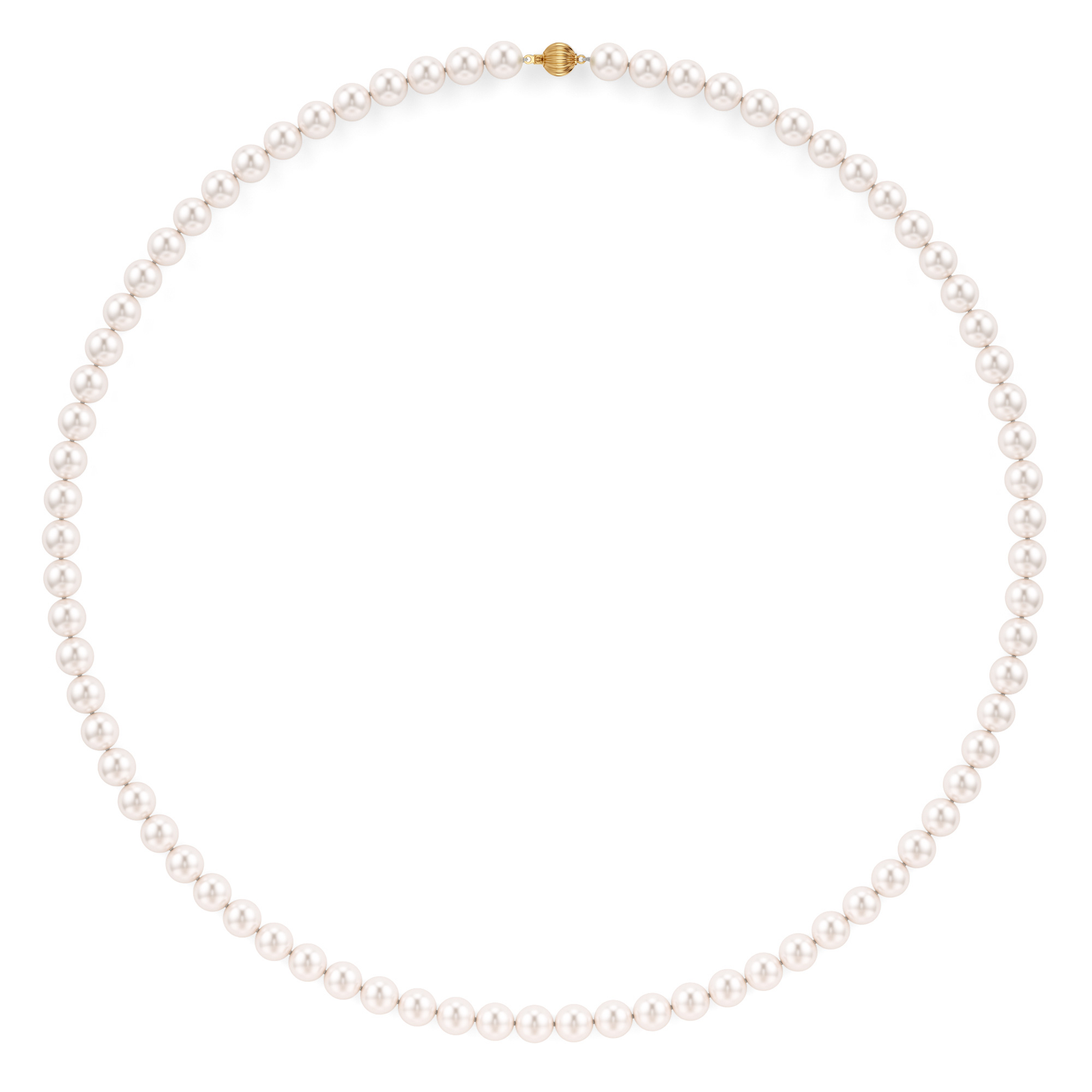 Swati | Gold Akoya Pearl Necklace