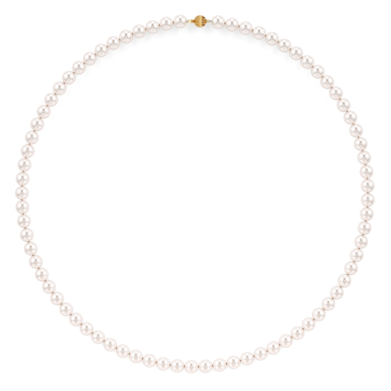 Swati | Gold Akoya Pearl Necklace