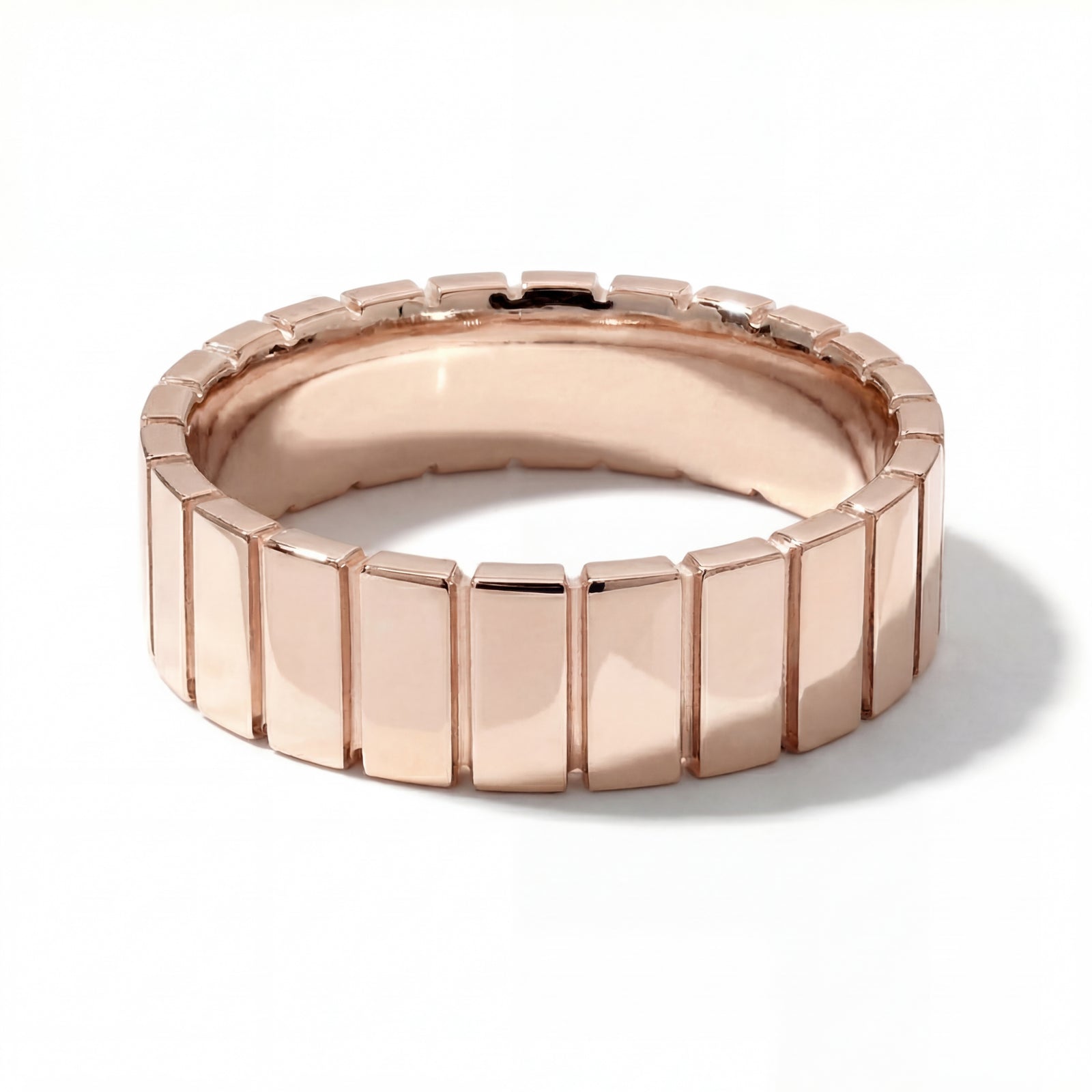 Taal | Men's Rose Gold Wedding Band