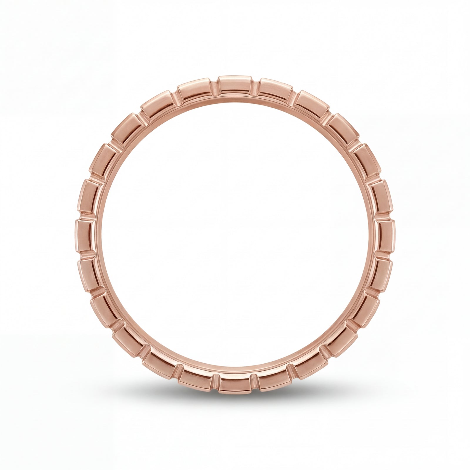 Taal | Men's Rose Gold Wedding Band